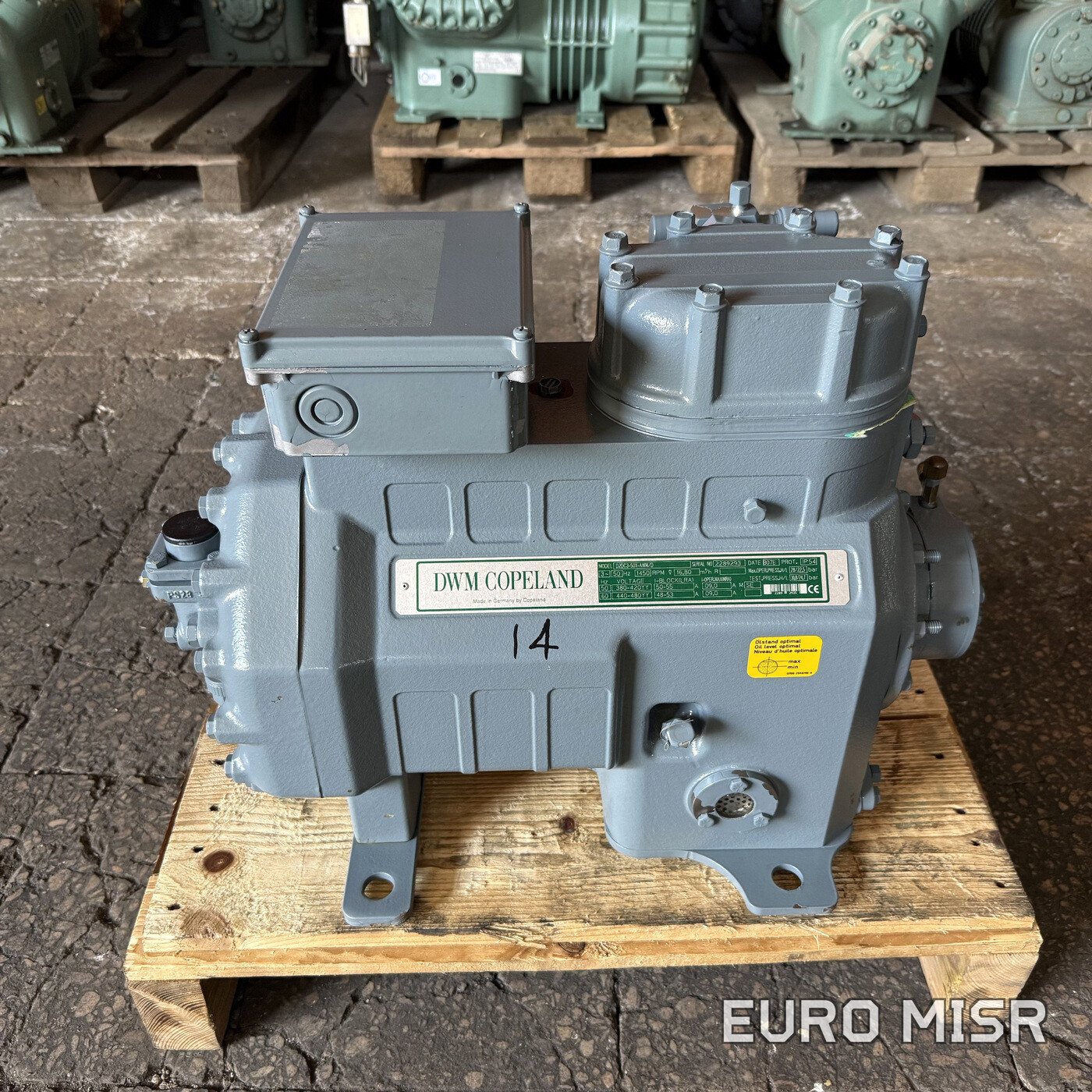 زاوية 4 لـكباس كوبلاند D2DC3-50X-AWM/D مسلسل 2289293